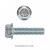 1/4-20X1-1/4 Hex Flange Bolt Grade 5 Zinc