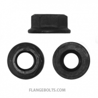 1/4-20 Hex Flange Nut Grade 8 Phos