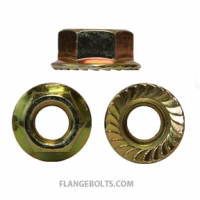 HEX SERRATED FLANGE NUTS GRADE 8