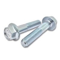 M6-1.0X30 Hex  Flange Bolt JIS Class 10.9 Zinc